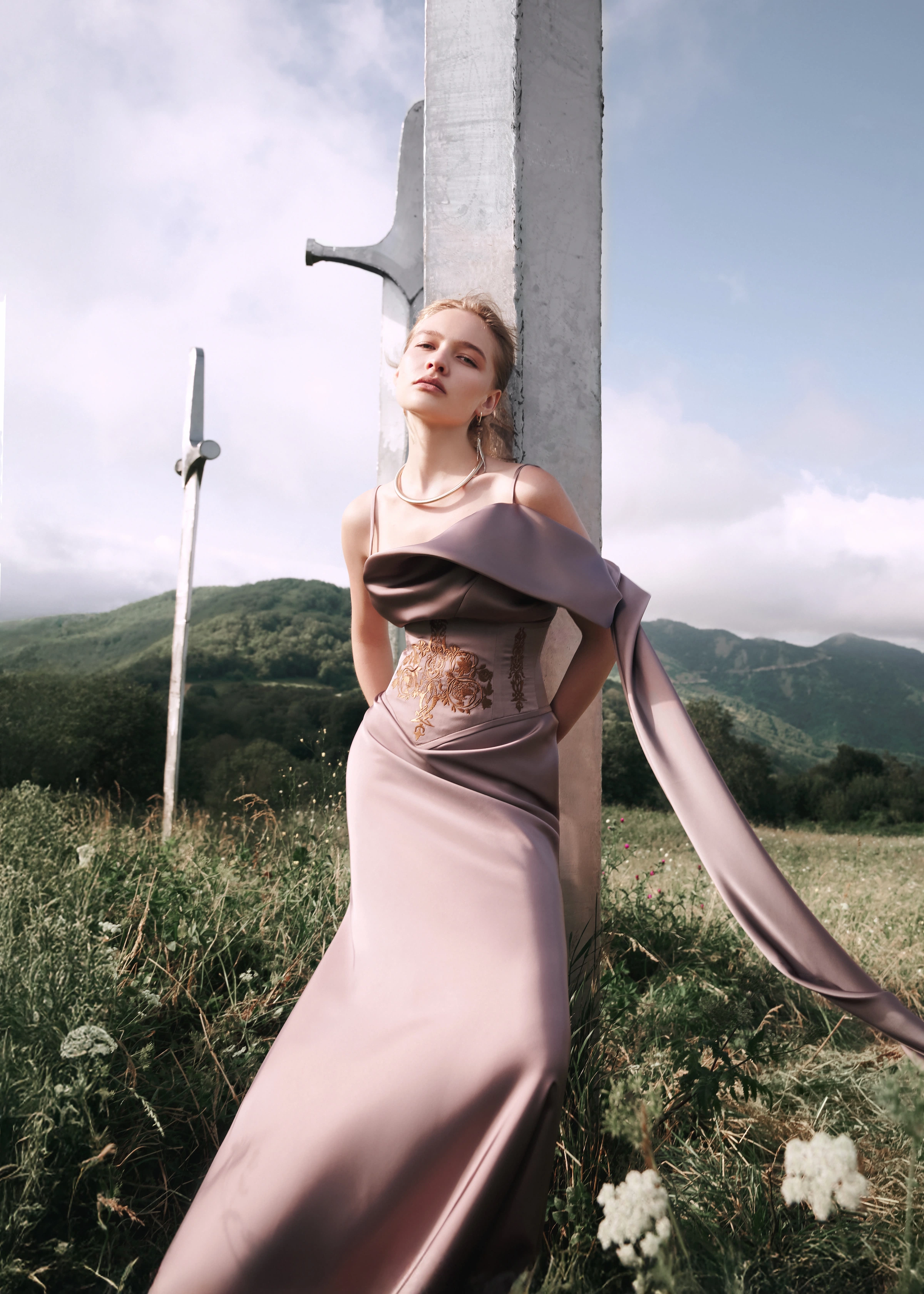 The Empress Gown (Powder)