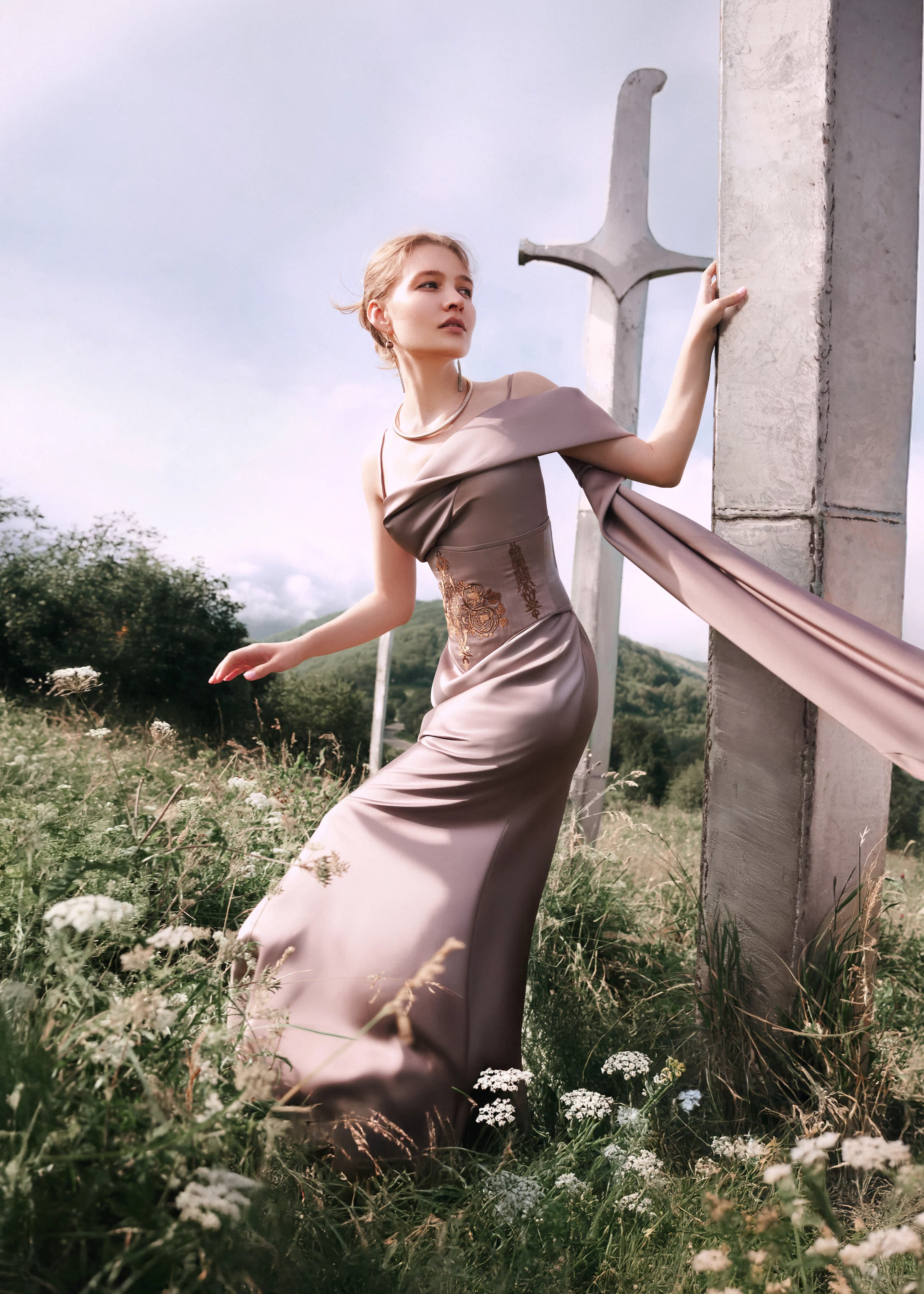 The Empress Gown (Powder)